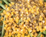 Foto langkah ke 4 dari resep Beef steak+Garlic baby beans and corn+Creamy mushroom sauce.