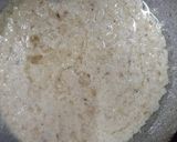 A picture of step 3 of Paneer in white gravy.