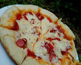 Foto langkah ke 8 dari resep Pizza Teflon Anti Gagal.