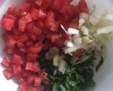 Foto del paso 1 de la receta: Taquitos de clara de huevo y pollo 🍗🌮🥗