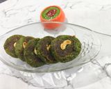 A picture of step 8 of All time favourite - Cheese stuffed Hara bhara Kebab.