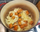 A picture of step 2 of Vegan chorizo and veggie stew.