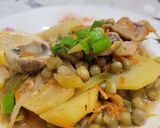 Foto del paso 4 de la receta: Cachetes de abadejo con vegetales