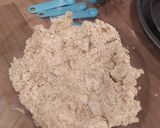 Une image de l'étape 2 de Crumble banane chocolat beurre de cacahuète.