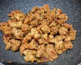 Foto langkah ke 6 dari resep Tempe Karaage Sambal Daun jeruk.