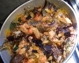 A picture of step 1 of EkpangKukwo (wateryam porridge).
