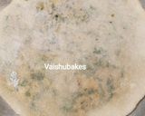 A picture of step 7 of Methi Besan Paratha/ Fenugreek Paratha.