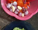 Foto langkah ke 2 dari resep Sambal terong dan pete.