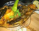 Egg plant like leg piece with potato recipe step 4 photo