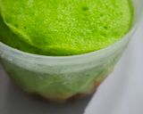 Foto langkah ke 4 dari resep Pandan Brownies Cheese Caramel.
