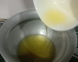 A picture of step 1 of Besan mithai.