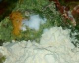 A picture of step 7 of Hara chana ke pakodi.