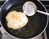 A picture of step 13 of Chhole Bhature.