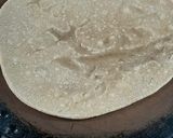 A picture of step 5 of Phulka/ Roti.