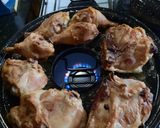 Foto del paso 3 de la receta: Pata y muslo en parrigras (finde XL con lluvia)