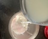 A picture of step 2 of Strawberry cream.