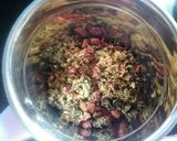 A picture of step 5 of Peanut Chilli Thecha (chutney).