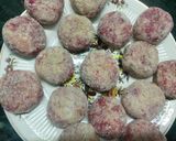 A picture of step 4 of Beetroot and Chana Dal Kabab.