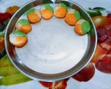 A picture of step 3 of આકર્ષક સ્વાદિષ્ટ ત્રિરંગી બોલ્સ.
