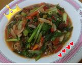 Foto langkah ke 1 dari resep Tumis Sawi Spesial 😁.