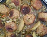 Foto del paso 6 de la receta: Albóndigas de pollo con verduras