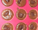 Foto del paso 4 de la receta: Muffin de chocolate relleno de chocolate