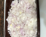 Foto del paso 3 de la receta: Chuletas de aguja en salsa con guarnición de champiñón al horno y arroz hervido con trufa rallada