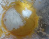A picture of step 2 of Semolina and mango cake.