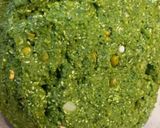 A picture of step 2 of Hara bhara kababs.