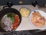 Estofado de pollo con papa