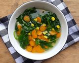 Foto langkah ke 1 dari resep Sayur Bayam Pelangi.