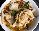 Foto langkah ke 8 dari resep Pangsit Kuah Pedas.