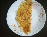 A picture of step 3 of Rawa Dosa.