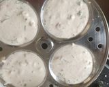 A picture of step 3 of Oats idli.