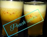 A picture of step 5 of Peach soda.