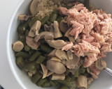 Foto del paso 5 de la receta: Quinoa con judías verdes y atún
