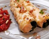 Foto del paso 6 de la receta Canelones de salmón y espinacas