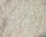 A picture of step 1 of Curried Rice.