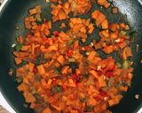Foto del paso 4 de la receta Salteado de quinoa con pavo y verduras al curry 🥘