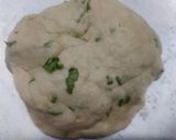A picture of step 1 of Multi Millet Dhaniya Paratha.