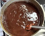 Foto del paso 3 de la receta: Ganache de choco amargo y dulce de leche🥰