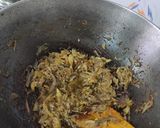 A picture of step 6 of Kashmiri kadam Saag Chicken.