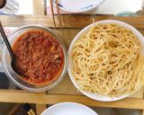 Hình bước làm 6 của món Mỳ spagetty thịt bò băm
