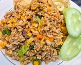 Foto langkah ke 6 dari resep Nasi Goreng Rendang.