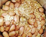 A picture of step 1 of Shahi Brinjal Salan.