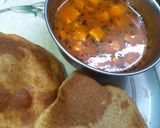 A picture of step 3 of Ajwain puri.