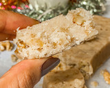 Foto del paso 3 de la receta: Turrón de nata y nueces saludable