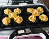 冷掉不會變硬的熱壓芝麻地瓜球(小v鬆餅機)的食譜步驟3照片