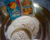 A picture of step 1 of Pizza dough.