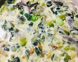 Foto del paso 4 de la receta: QUICHE DE PUERROS MUY CREMOSA 🎊😋😋🎉🤩🫶🏽🎊